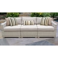 thumbnail image 2 of TK Classics Fairmont 3 Piece Outdoor Wicker Patio Furniture Set 03c, 2 of 5