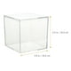 thumbnail image 3 of KAKOWELY 2 cubos cuadrados de plástico transparente para dulces, cajas de almacenamiento de moda, cajas de regalo, 3 of 5