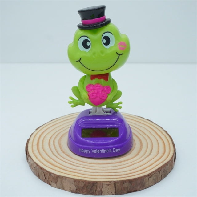 Adorno solar para el salpicadero de coche bailarín - Adorable decoración móvil de escritorio para oficina, hogar y sistema de recuperación de coches