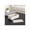White, variant on Decorative Marble Ridged Box for Home Decor- Modern Storage Box with Lid for Jewelry, Keepsake, and Shelf Accent - Home Organizer for Bedroom, Office Desk, or Living Room Decor - 3", Black
