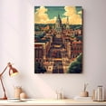thumbnail image 2 of Harrisburg Travel Canvas, Vintage City Canvas Pennsylvania Canvas Wall Art, Harrisburg Canvas Colorful, Pennsylvania Picture Canvas - 104AZ578, 2 of 2
