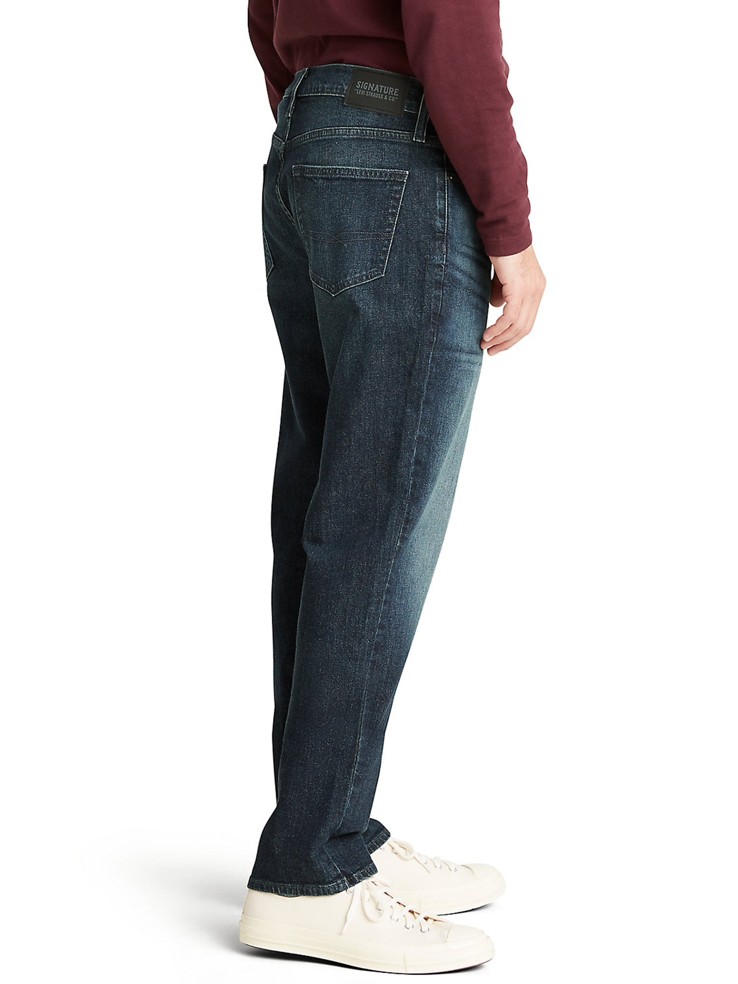 Signature by Levi Strauss & Co. Men's and Big and Tall Athletic Fit Jeans - image 5 of 7