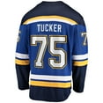 thumbnail image 3 of Men's Fanatics Tyler Tucker Blue St. Louis Blues Home Premier Breakaway Player Jersey, 3 of 3