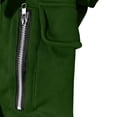 thumbnail image 4 of Yutgune Men's Loose Fit Pullover Hoodie, Solid Long Sleeve Hooded Sweatshirt with Side Pockets, 4 of 6