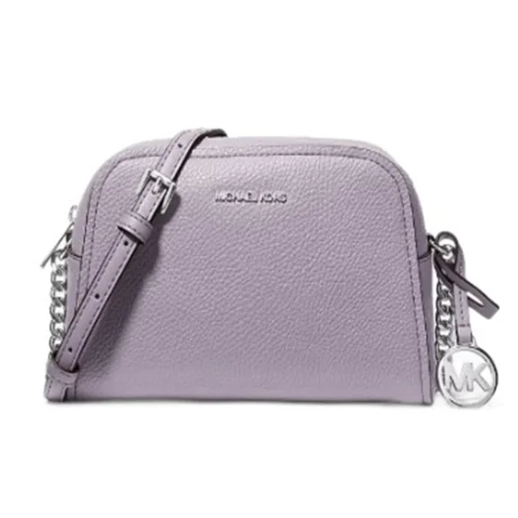 Michael Kors Women's Ashton Extra-Small Zip Camera Crossbody Bag (Lilac)