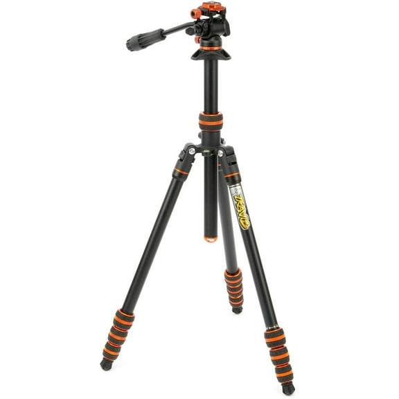 3 Legged Thing 3 Legged Thing Punks 2.0 Travis Video Lava Tripod System, Black with Copper Accents