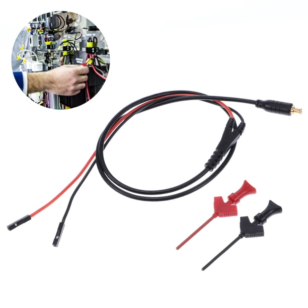Gancho De Prueba Mcx Kit De Cable De Sonda De Prueba De Osciloscopio Pequeño De 65 Cm Con Cable Conector Mcx Apertura De Clip De 2 Mm Para Dso201/203, Etc. matsuzay TO002337-00