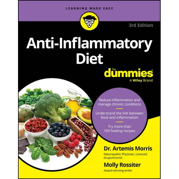 Anti-Inflammatory Diet for Dummies, (Paperback)