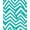 Blue, Pattern 3, variant on ODIKA 4' x 6' Machine Washable Non-Slip Area Rug, Chevron zigzag High Traffic Rug, Teal, 706020