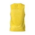 thumbnail image 2 of Rocae Yellow Glitter for Men's Basketball Jersey Lightweight and Breathable Athletic Tank Top,Quick-Drying Sports Jersey, 2 of 9