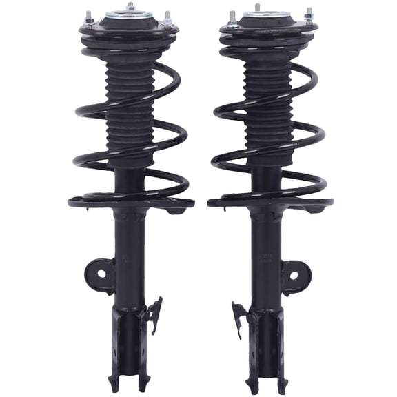 TOPAZ Front Complete Struts w/Coil Springs Shock Absorber Compatible with Toyota 2006-2008 RAV4 2.4L L4, 2009-2012 Toyota RAV4 2.5L L4 Replace 172275 172276