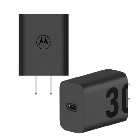Cargador de Pared Motorola Turbo Power 30W Negro
