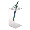 thumbnail image 1 of Professional Hair Scissor Comb Holder Salon Scissor Shear Rack Hairdressing Combs Organizer Acrylic Transparent, 1 of 4