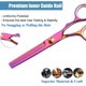 thumbnail image 4 of Juego de tijeras para cortar el cabello, tijeras para texturizar y entresacar, tijeras de peluquería, 4 of 6