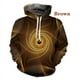 thumbnail image 2 of Sudadera con capucha hipnótica Vertigo en blanco y negro con impresión 3D para hombre, sudadera con patrón colorido, sudadera unisex divertida de manga larga, sudaderas con capucha, 2 of 5
