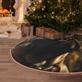 thumbnail image 5 of Sikiie Pug Wearing Sunglasses Flowers Christmas Tree Skirt, Christmas Tree Decorations, Christmas Decor, Tree Mat Decoration(30-48IN)-48", 5 of 6