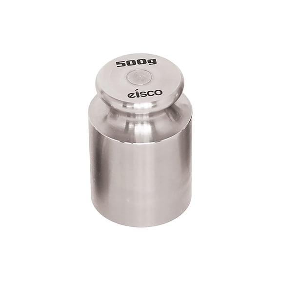 500g Balance Weight, Stainless Steel, Spare, Eisco Labs