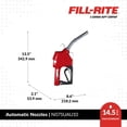 thumbnail image 2 of Boquilla Automática Fill-Rite N075UAU10 3/4" (Roja) - Aluminio Fundido, 2 of 7