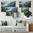 thumbnail image 4 of Designart "River in the Dominican Mountains I" Landscapes Metal Wall Art Prints, 4 of 5