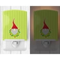 thumbnail image 2 of Caroline's Treasures BB8785CNL Christmas Gnome Flowers Ceramic Night Light, 6x4x3", multicolor, 2 of 2