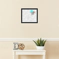thumbnail image 3 of PinPix 15x13 Custom Cork Bulletin Board White Grey Poster Board Has a Fabric Style Canvas Finish, Framed in White Grey, by ArtToFrames (PinPix-1877), 3 of 5