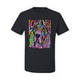 thumbnail image 3 of Colorful Beagle | Dogs Love You | Dean Russo Art Animal Lover Men's T-Shirt, Black, Large, 3 of 6