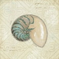 thumbnail image 2 of Adams, Emily 15x15 White Modern Wood Framed Museum Art Print Titled - Beach Treasures III, 2 of 4