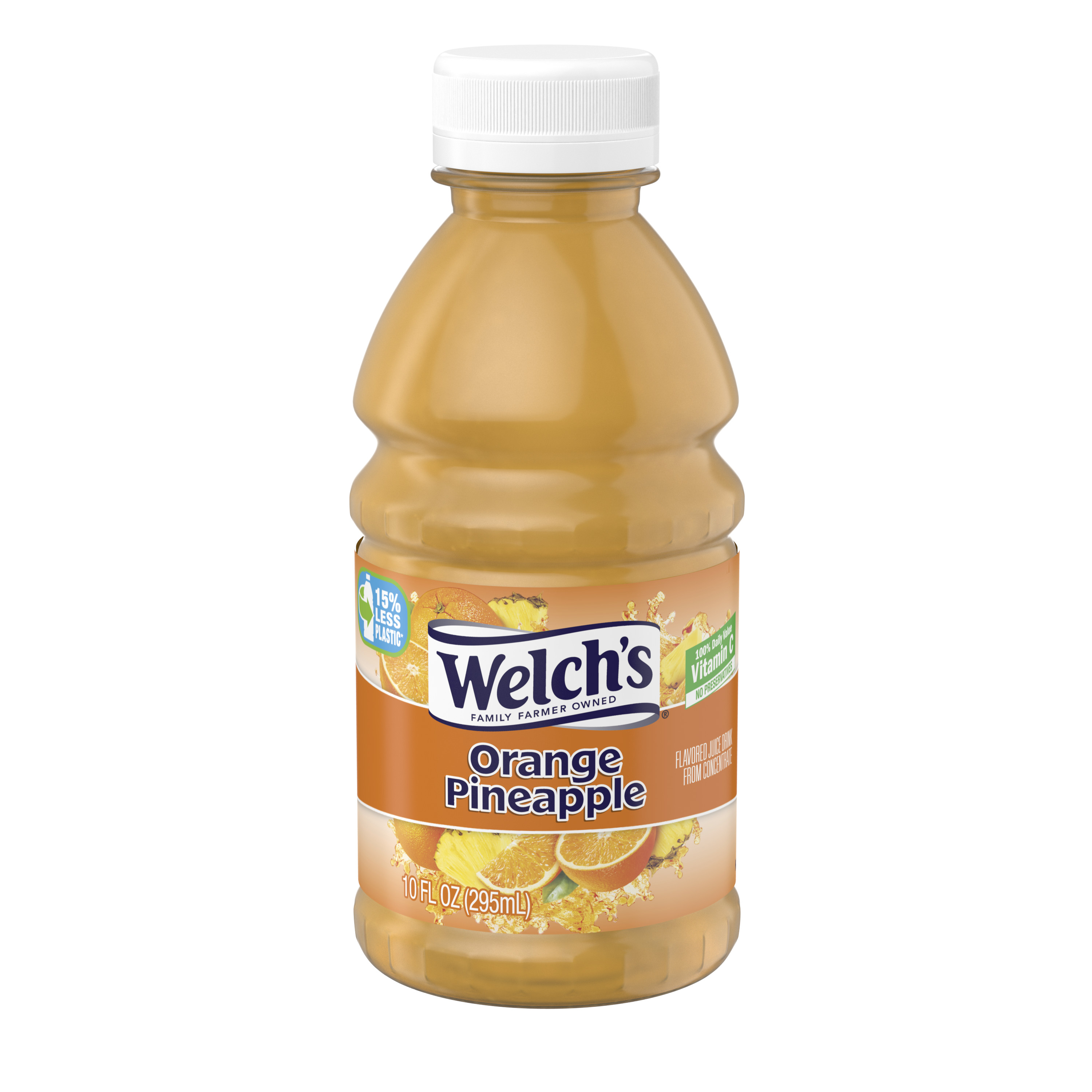 Welch's Orange Pineapple Juice Drink, 10 fl oz OntheGo Bottle