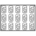 thumbnail image 2 of Pavoni PX4363 Pavoflex Silicone Baking Mold Freezing Mould,"Lovely" 3.04 Ounce, 15 Cavities, 2 of 4