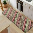 thumbnail image 5 of Red and Green Christmas Striped Pattern Kitchen Rug Mat,Kitchen Runner Rugs Non Skid Washable,Decorative Kitchen Floor Mats for Kitchen,Sink,Laundry,17"x47.2", 5 of 7