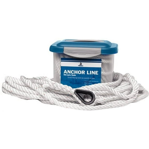 Samson 603024015083; 3/8X150 Proset nylon Rope Line