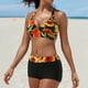 thumbnail image 4 of Conjunto de bikini con estilo para mujer, traje de baño de dos piezas, traje de baño sólido, ropa de playa OAVQHLG3B Store lin121212, 4 of 4