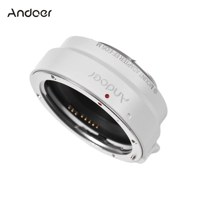 Andoer Lens Adapter,Mount Adapter Tocamera Series Lens Adapter Support Ef-m Lens Support And M Ef-m M2 Ef/ef-s Series Body Support Lens Adapter Ef-eosm Lens Ef/ef-scameram M2lens Lensm Mountcamera