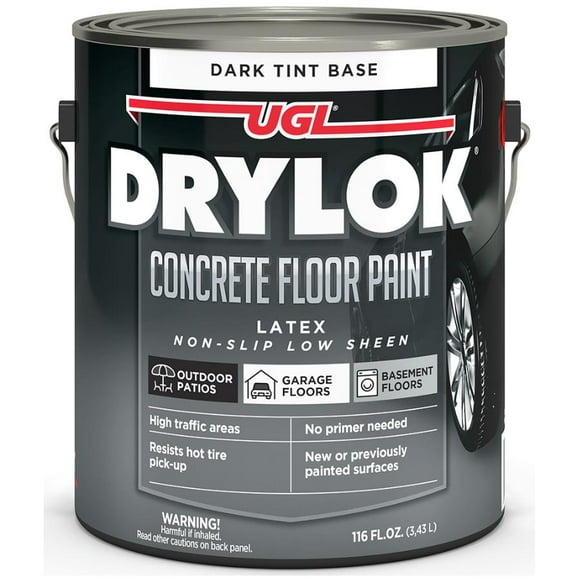 Concrete Floor Latex Paint - Dark Tint Base, 3.43 L
