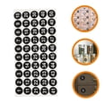 thumbnail image 4 of UPGRATOR 15 Sheets Oil-resistant Small Numbers Stickers for Classroom and DIY, 4 of 7