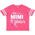 thumbnail image 3 of Inktastic Breast Cancer Awareness My Mimi is a Fighter Boys or Girls Toddler T-Shirt, 3 of 5