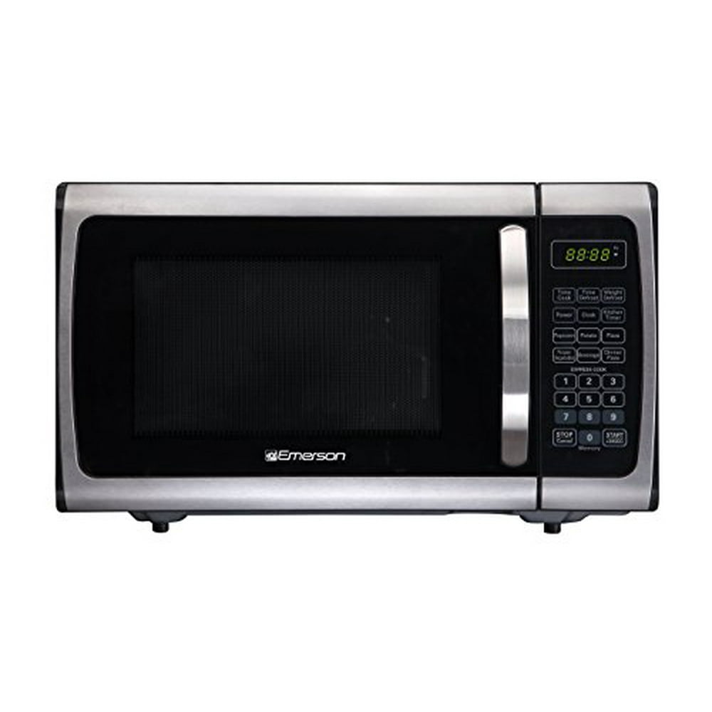 Emerson ER105005 0.9 Cu. Ft. 900 Watt Countertop Microwave Walmart