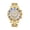 Gold, variant on Men‘s Business Fashion Watch Alloy Band Classic Quartz Movement Analog Display Luminous Date Window for Daily Office Wear - Silver