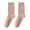 Pink, variant on Womens Retro Color Thin socks - Breathable Soft Casual Socks Comfort Above Ankle Socks