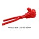 thumbnail image 3 of Clip De Bola De Nieve Divertido clip de bola de nieve, herramienta de molde de nieve reutilizable, bolas de nieve, juguetes de lucha (pulgar rojo) Ndcxsfigh libre de BPA, 3 of 8