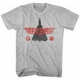 thumbnail image 1 of Top Gun Tomcat Gray Heather Adult T-Shirt 6Xl, 1 of 2