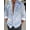 Light blue, variant on Men's Casual Long Sleeve Button Down Floral Shirt Hawaii Beach Fashion Printed Shirts Light blue L