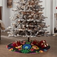 thumbnail image 4 of Disketp Traditional Floral Polish Christmas Tree Skirt, Christmas Tree Decorations, Christmas Decor, Tree Mat Decoration(30-48IN)-36", 4 of 6