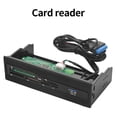 thumbnail image 4 of Lector de coche Multifuncional Alta compatibilidad Alto rendimiento Puerto USB C Lector de tarjetas Micro SD Estuche de computadora frontal Inevent EL011165-00, 4 of 4