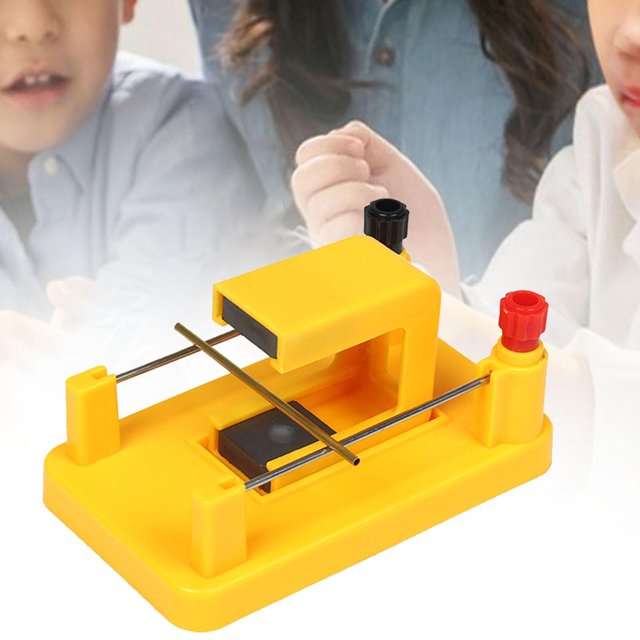 Ampere Force Modelo de experimentador de inducción electromagnética Asequensores de enseñanza fácil de usar demostrador para niños en el aula de 8 a