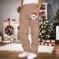thumbnail image 2 of Men's Casual Hop Track Pants Solid Color Workout Joggers With Pocket and Design for Comfortable Stylish Wear, 2 of 4