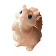 thumbnail image 1 of OPDBN Hamster Squze Toys, Handmade Brown Squirrel Toy Z6, 1 of 1