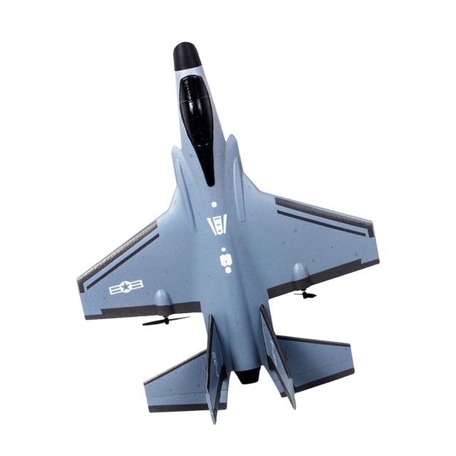 Avión de ala fija Hugo F35 Gris Avión RC de ala fija