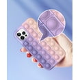 thumbnail image 3 of Jouets Fidget Étui de Téléphone Outil Social Unique Couleurs Arc-en-Ciel pour iPhone7/8/7Plus /8Plus/ X/TP/ XR/TP MAX/11/11Pro/ 11ProMAX/12/12Pro/ 12ProMax(Rose-Blanc), 3 of 5