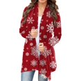 thumbnail image 1 of Long Sleeve Cardigan For Women Fall Open Front Cardigan With Pockets Casual Duster Lightweight Cardigan Sweater, 1 of 4